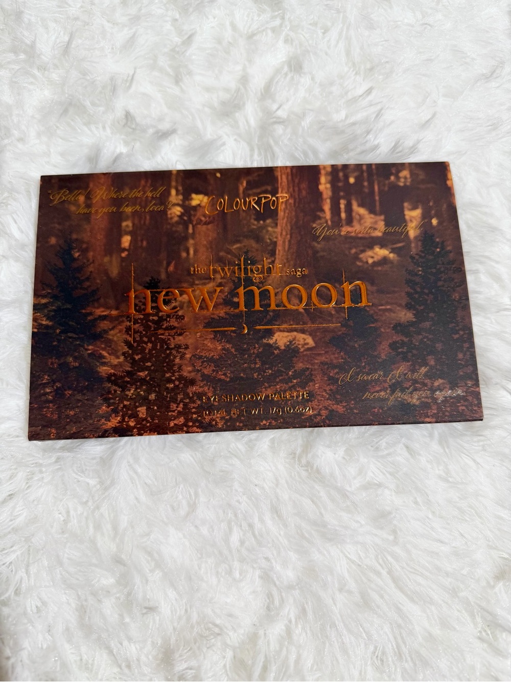 NEW ColourPop The Twilight Saga New Moon eyeshadow palette colorful makeup cute